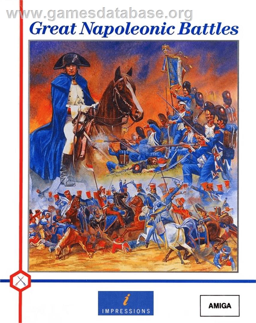 Great Napoleonic Battles - Commodore Amiga - Artwork - Box