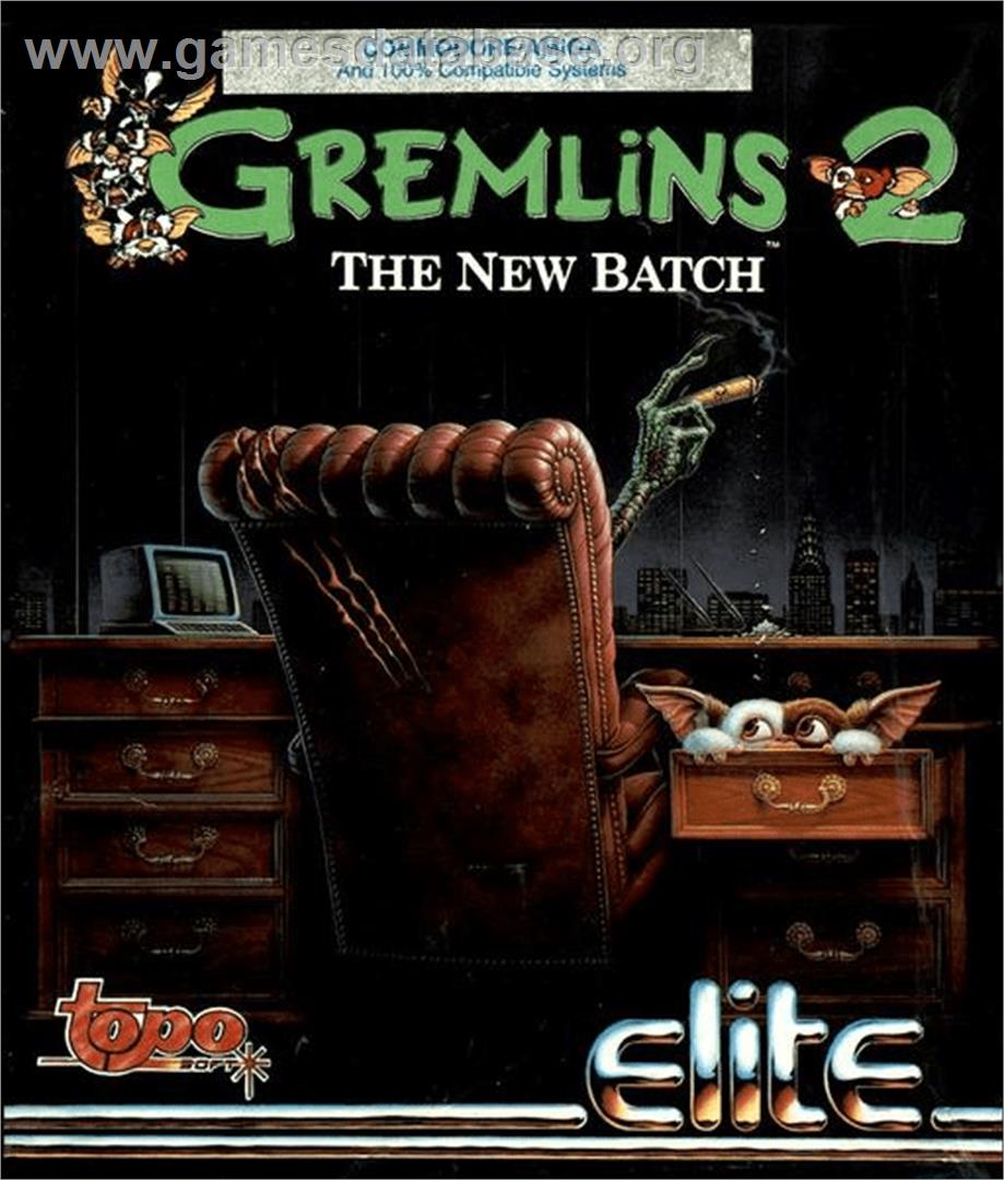Gremlins 2: The New Batch - Commodore Amiga - Artwork - Box