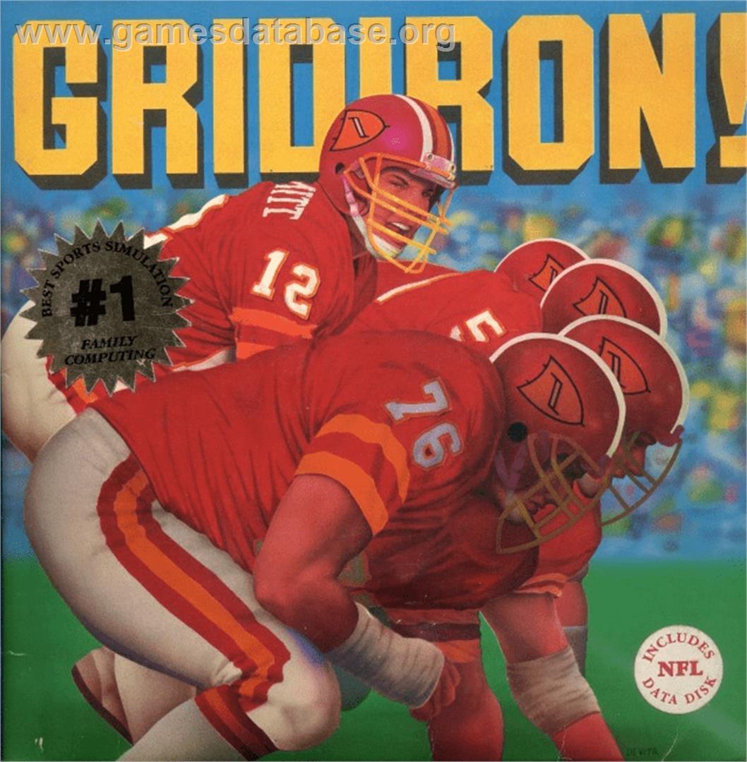 Gridiron! - Commodore Amiga - Artwork - Box