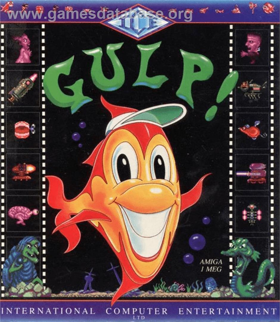 Gulp - Commodore Amiga - Artwork - Box