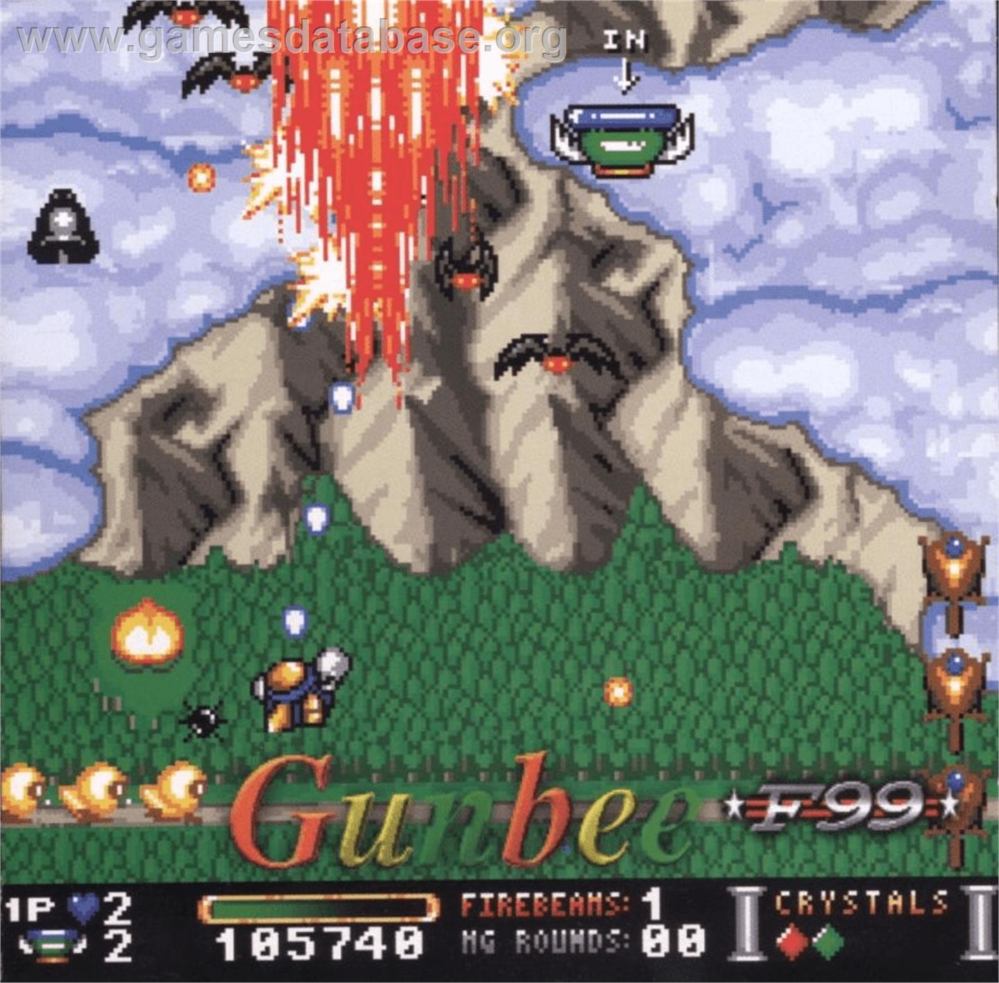 Gunbee F-99: The Kidnapping of Lady Akiko - Commodore Amiga - Artwork - Box