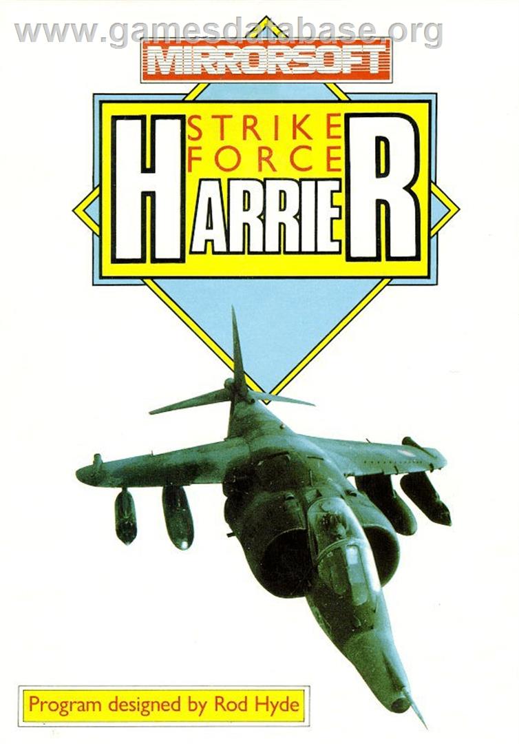 Harrier Combat Simulator - Commodore Amiga - Artwork - Box