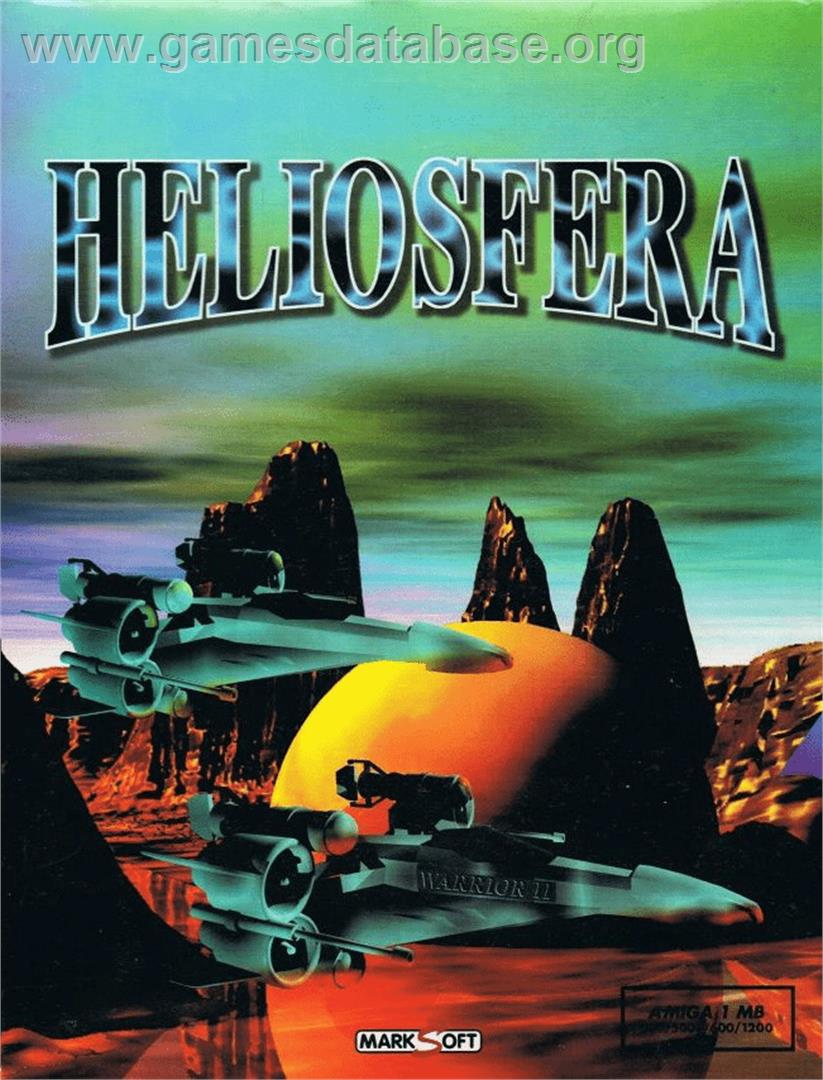 Heliosfera - Commodore Amiga - Artwork - Box