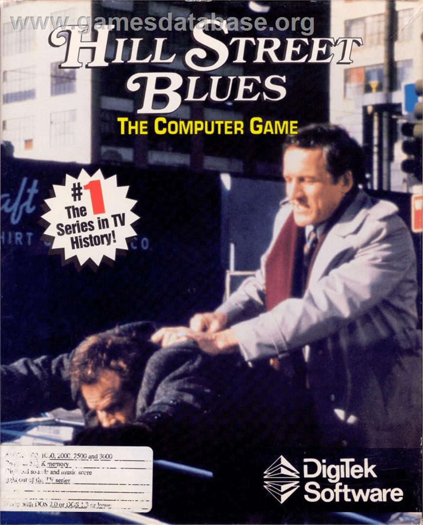 Hill Street Blues - Commodore Amiga - Artwork - Box