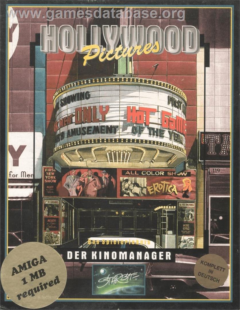Hollywood Pictures - Commodore Amiga - Artwork - Box