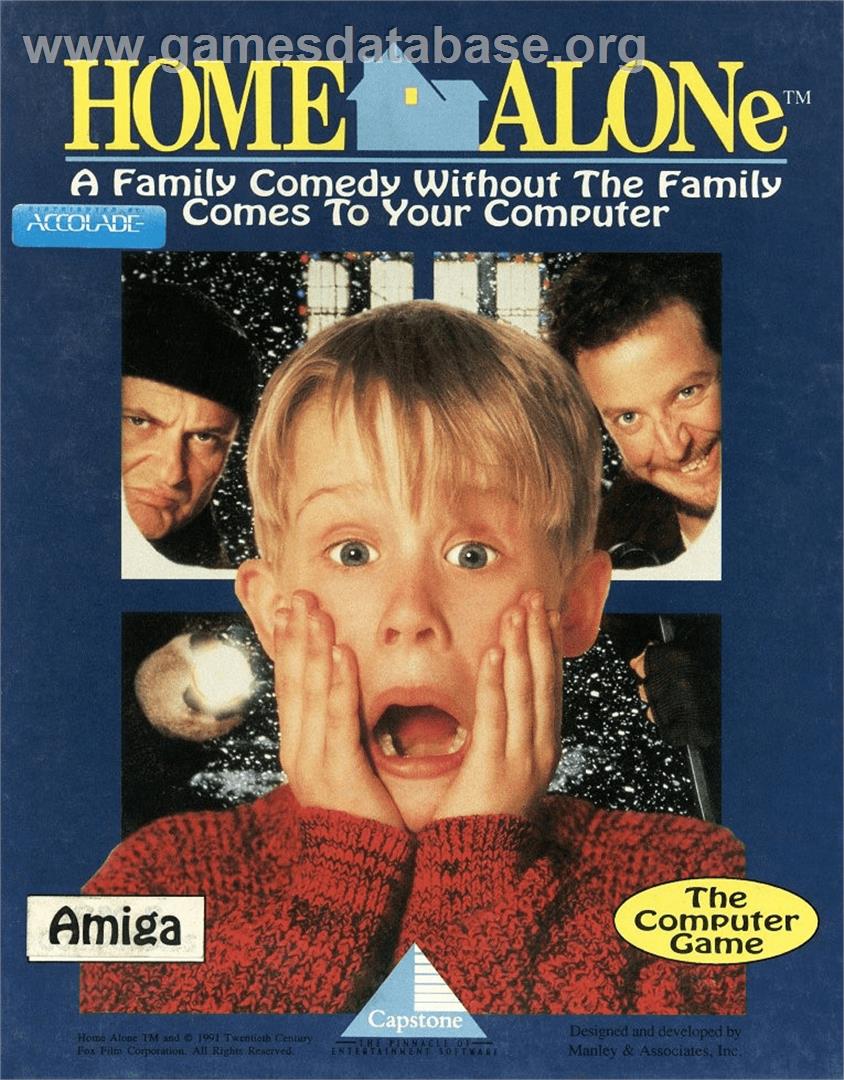Home Alone - Commodore Amiga - Artwork - Box