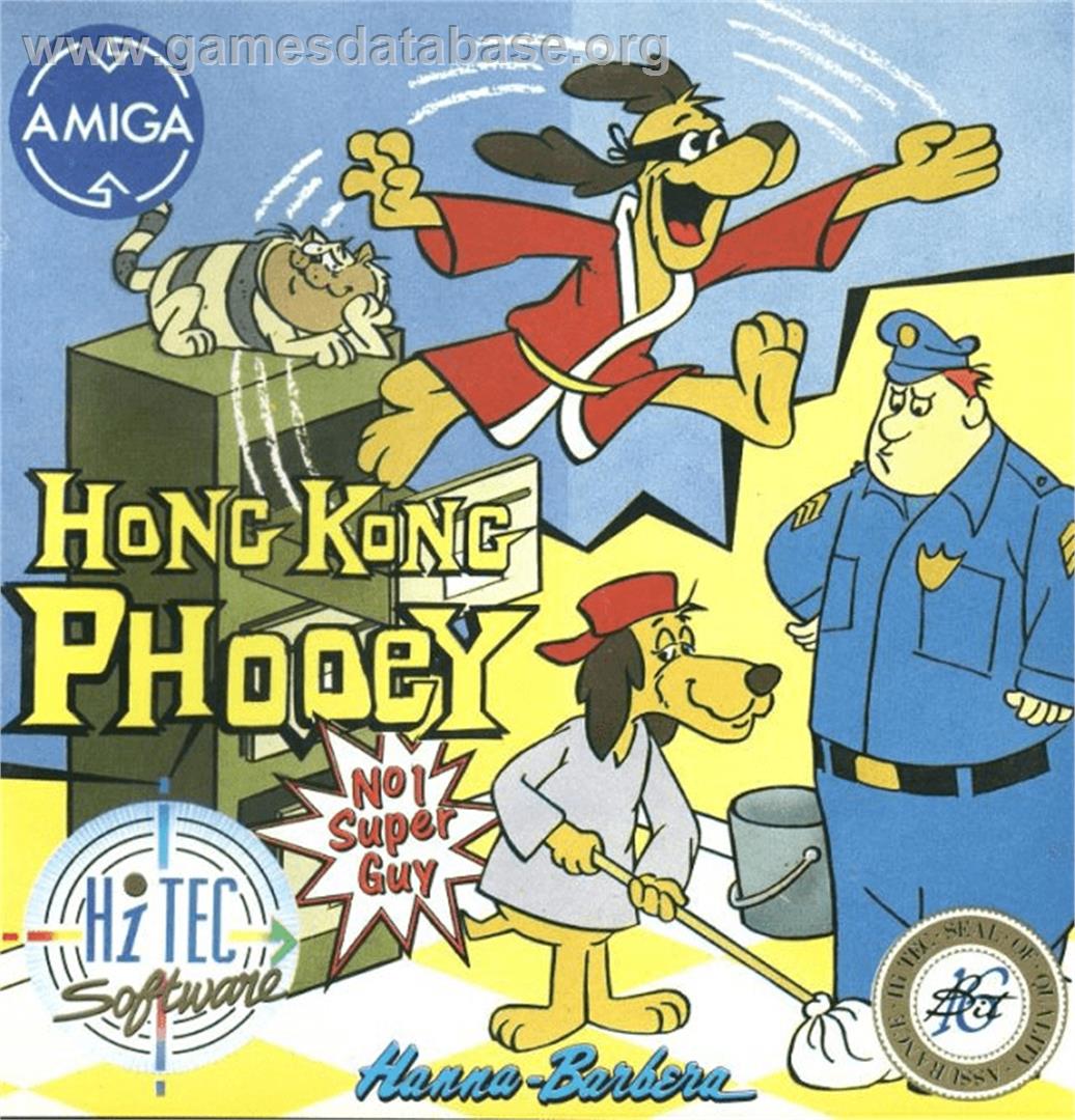 Hong Kong Phooey: No.1 Super Guy - Commodore Amiga - Artwork - Box