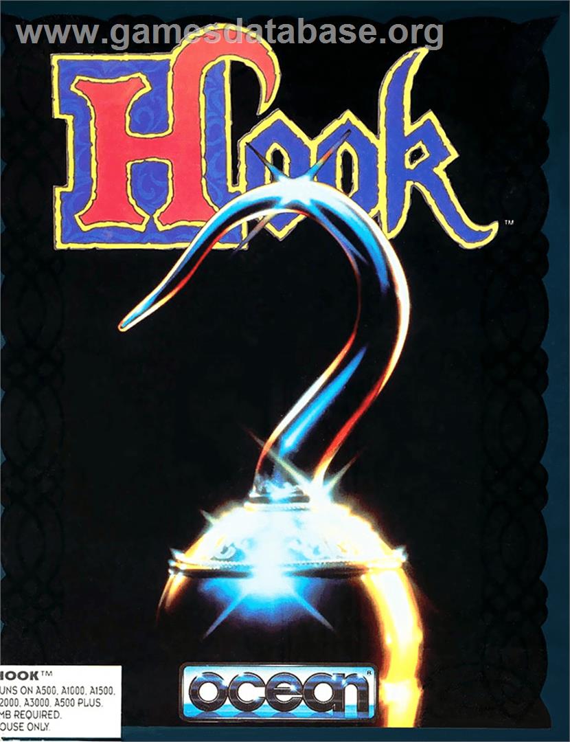 Hook - Commodore Amiga - Artwork - Box