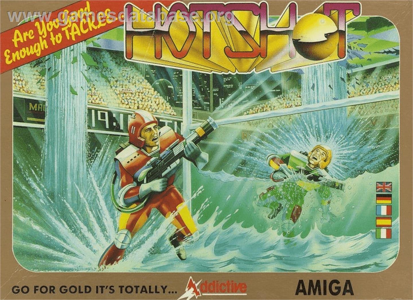 Hotshot - Commodore Amiga - Artwork - Box