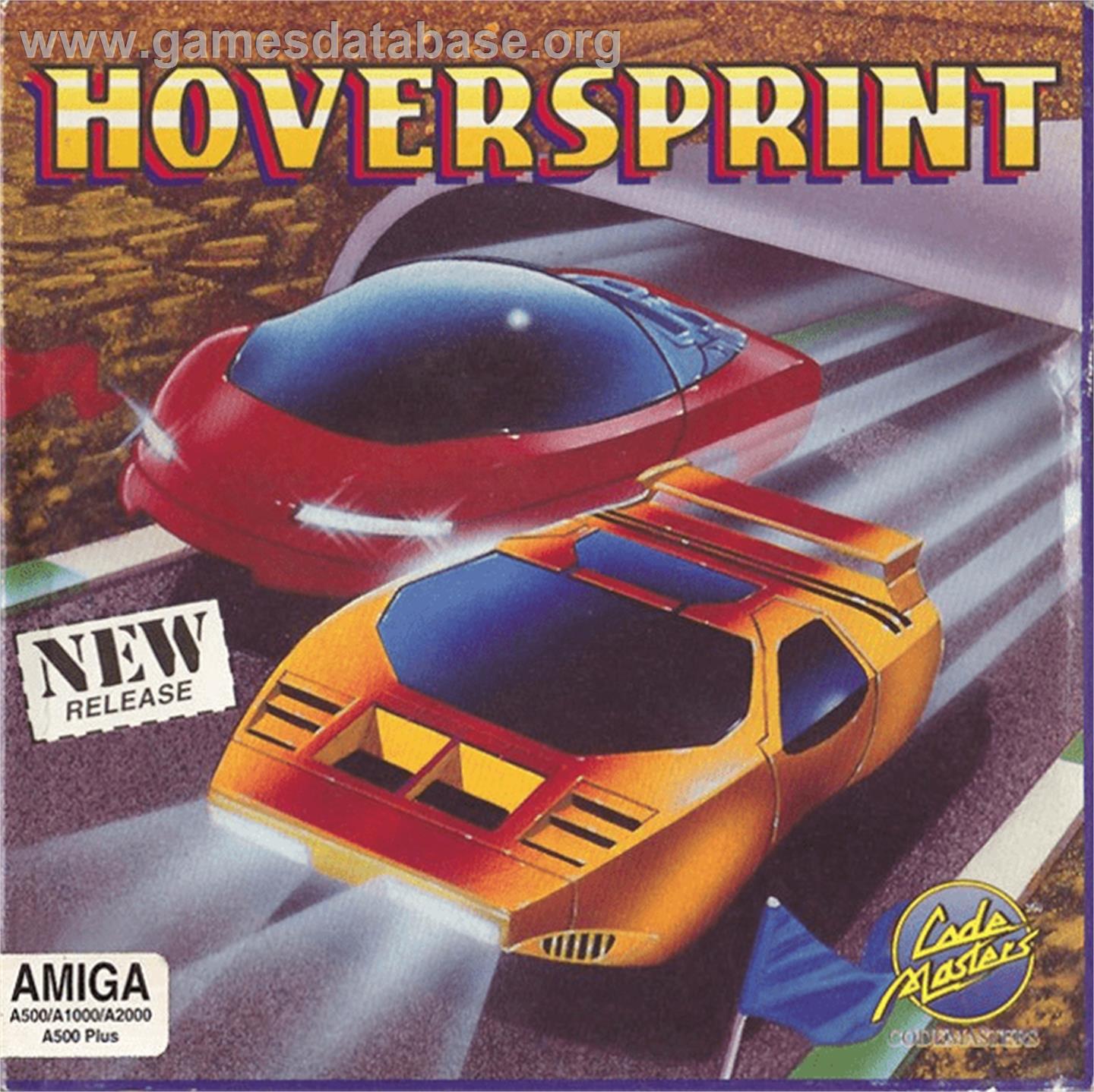 Hoversprint - Commodore Amiga - Artwork - Box