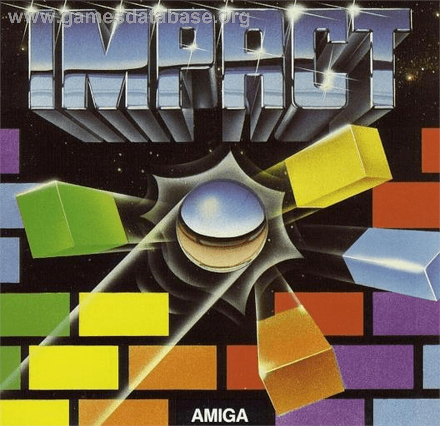 Impact - Commodore Amiga - Artwork - Box