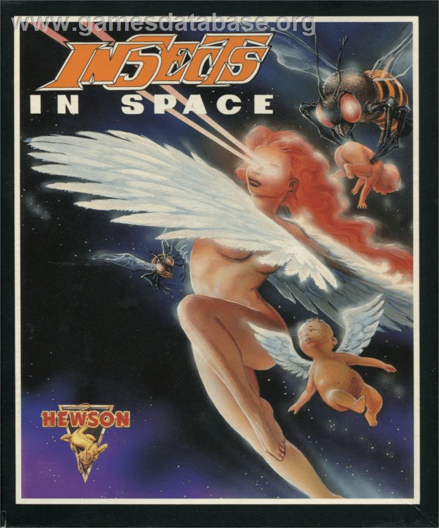 Insects In Space - Commodore Amiga - Artwork - Box