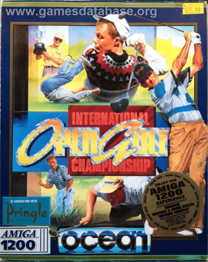 International Open Golf Championship - Commodore Amiga - Artwork - Box
