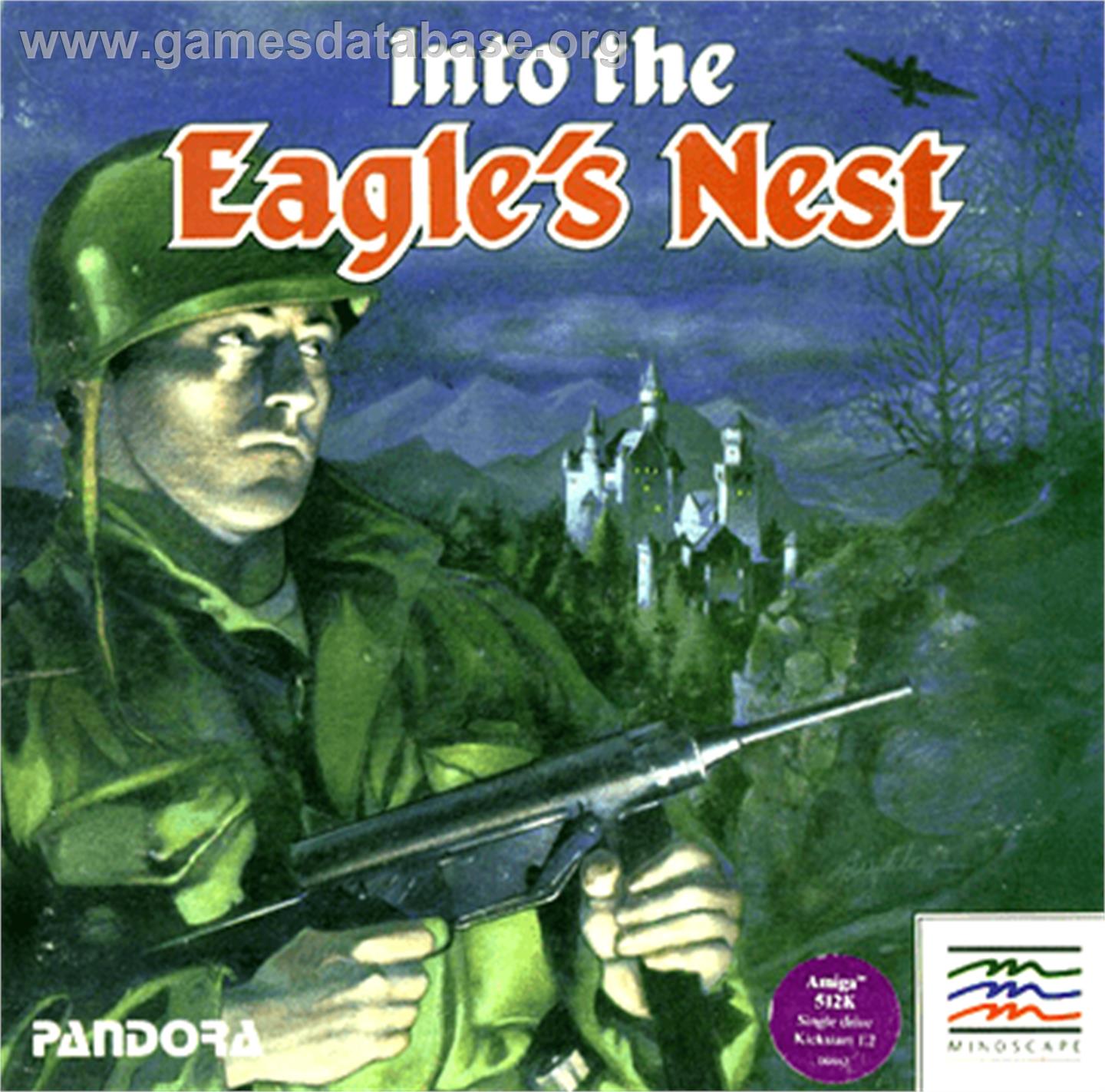 Into the Eagle's Nest - Commodore Amiga - Artwork - Box