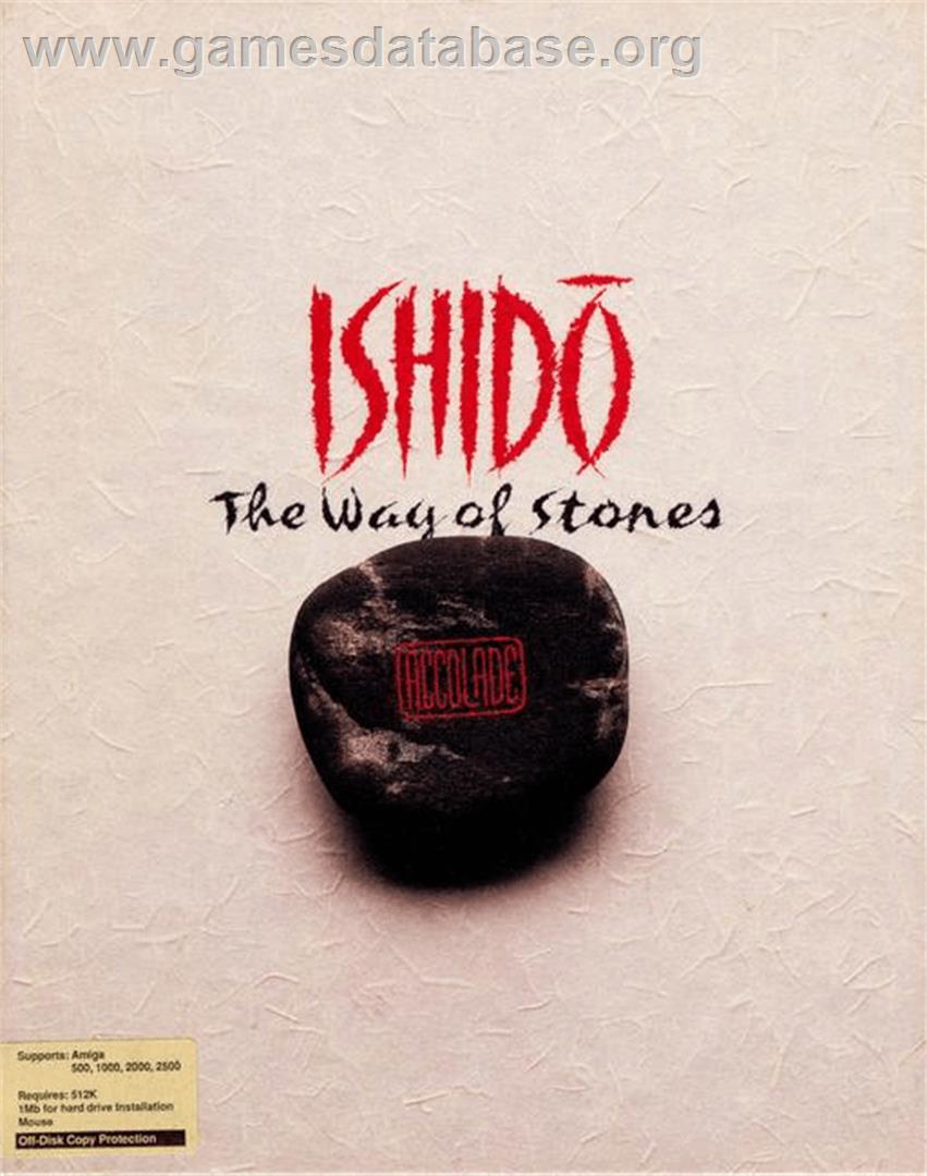 Ishido: The Way of Stones - Commodore Amiga - Artwork - Box