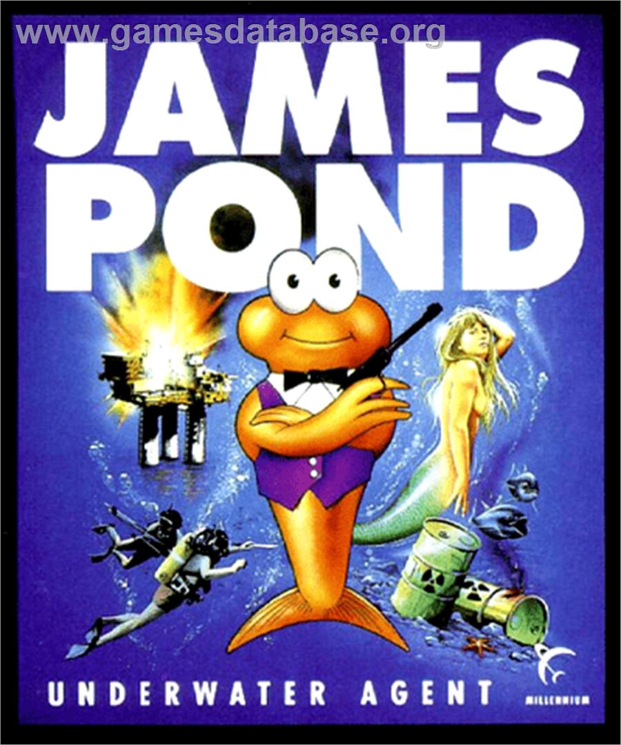 James Pond - Commodore Amiga - Artwork - Box