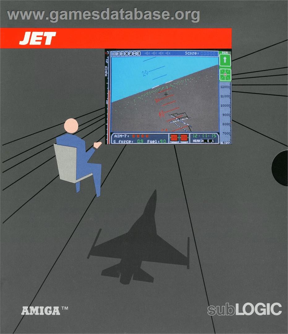 Jet - Commodore Amiga - Artwork - Box