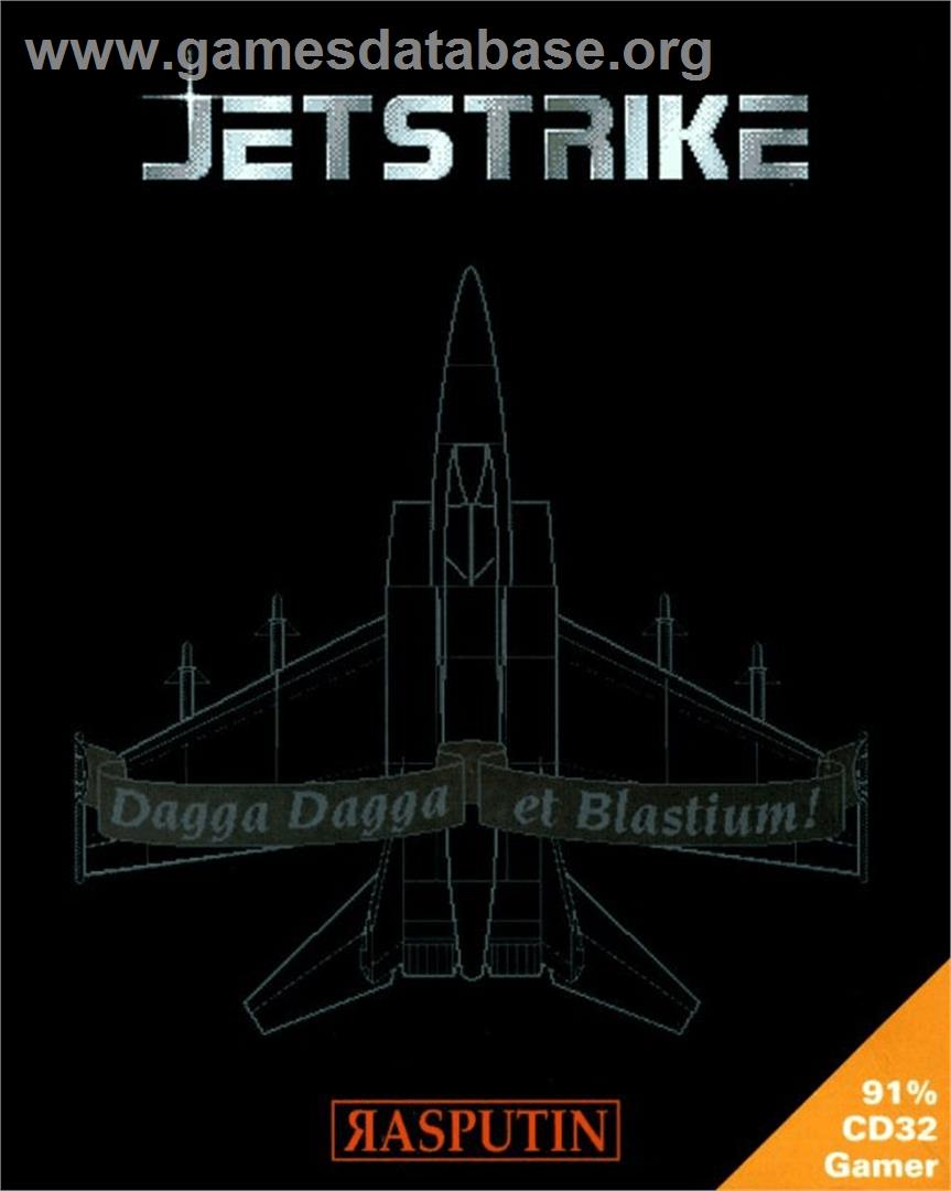 Jet Strike - Commodore Amiga - Artwork - Box