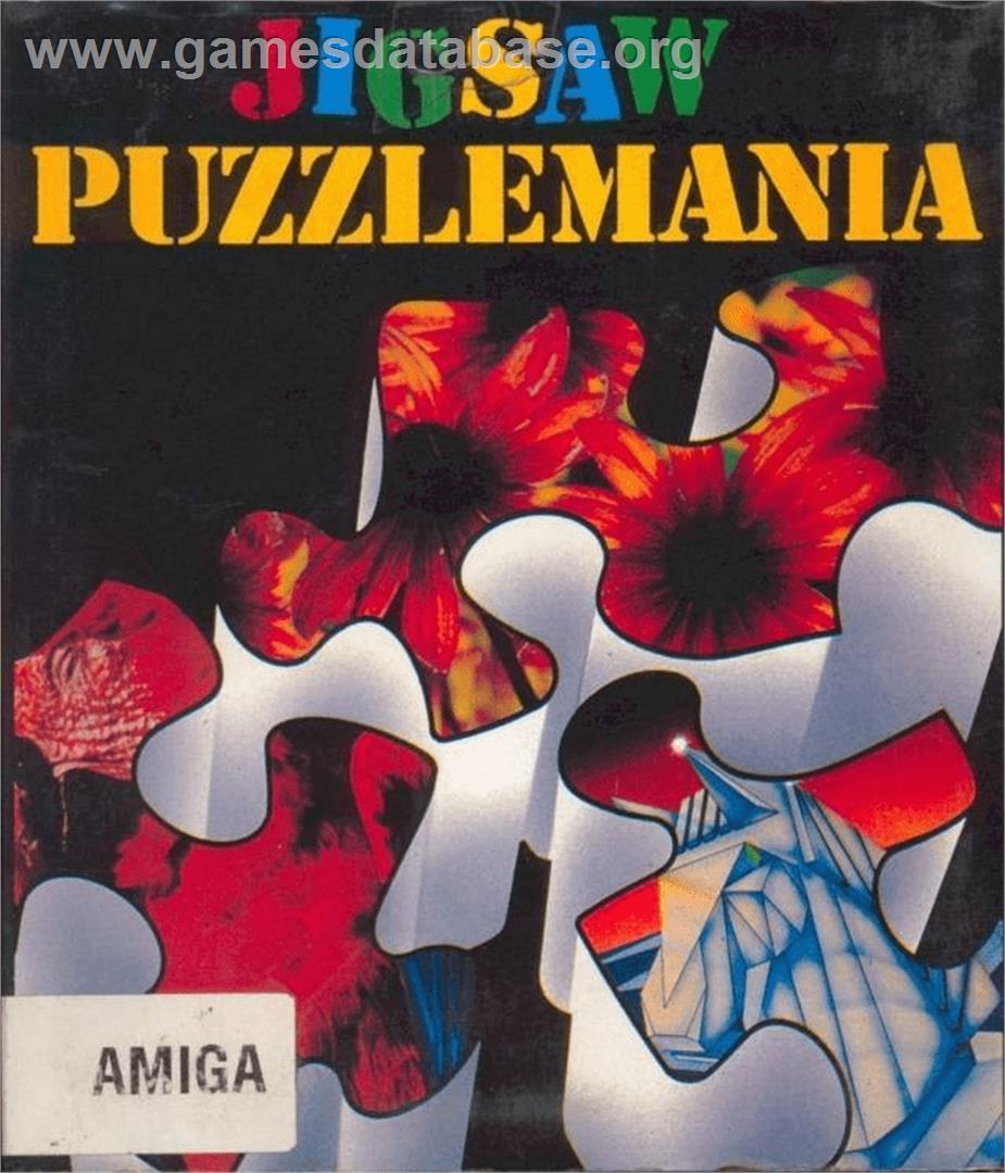 Jigsaw Puzzlemania - Commodore Amiga - Artwork - Box