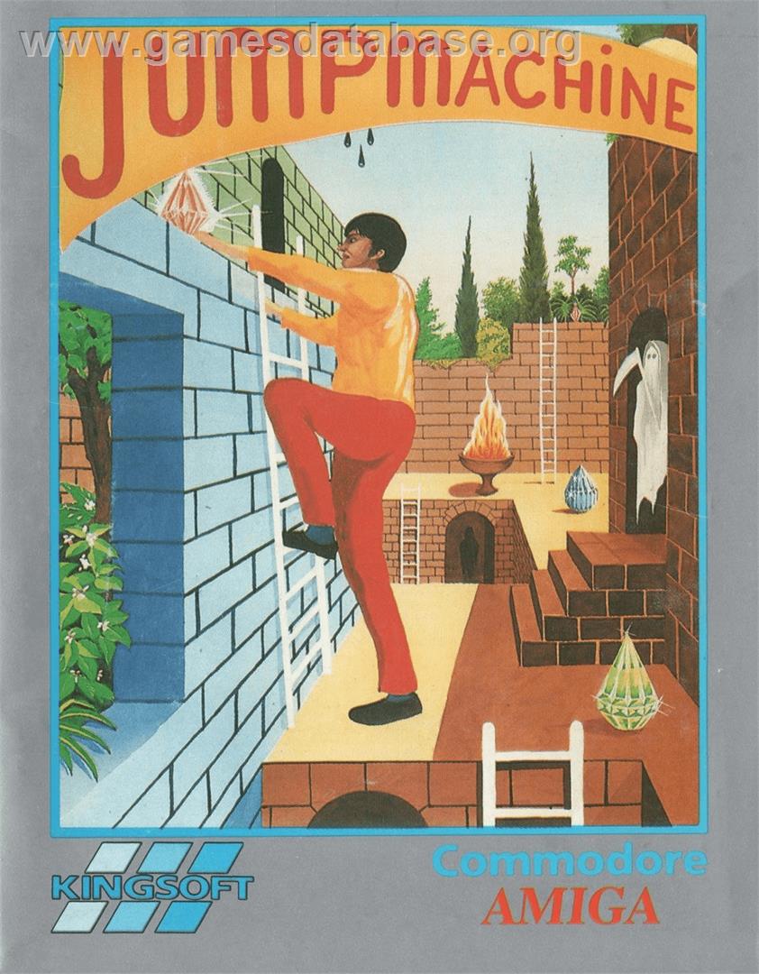 Jump Machine - Commodore Amiga - Artwork - Box