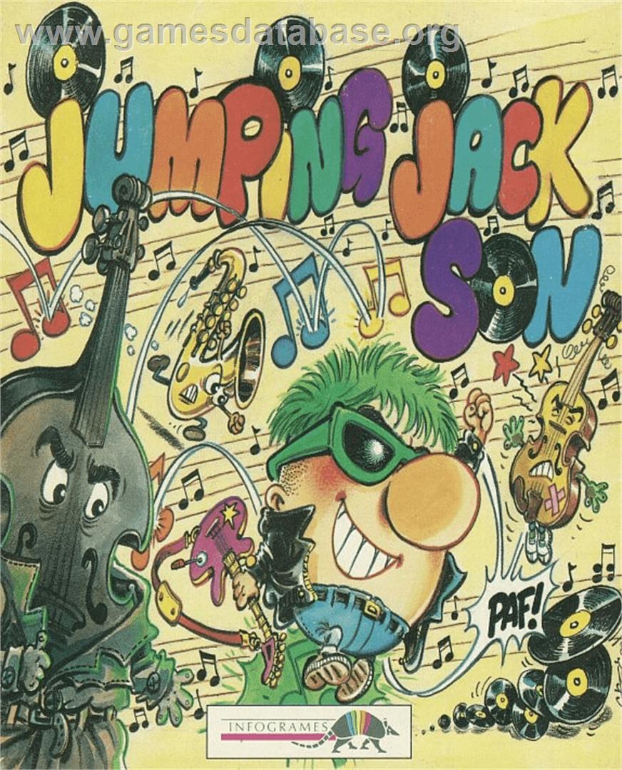 Jumping Jack Son - Commodore Amiga - Artwork - Box