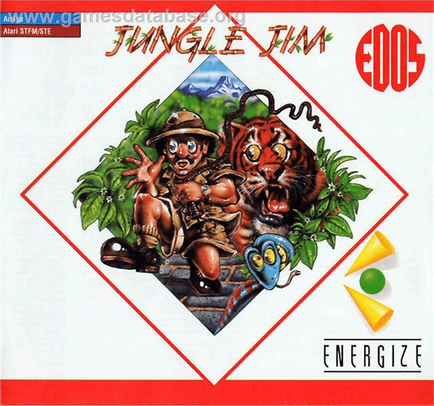 Jungle Jim - Commodore Amiga - Artwork - Box