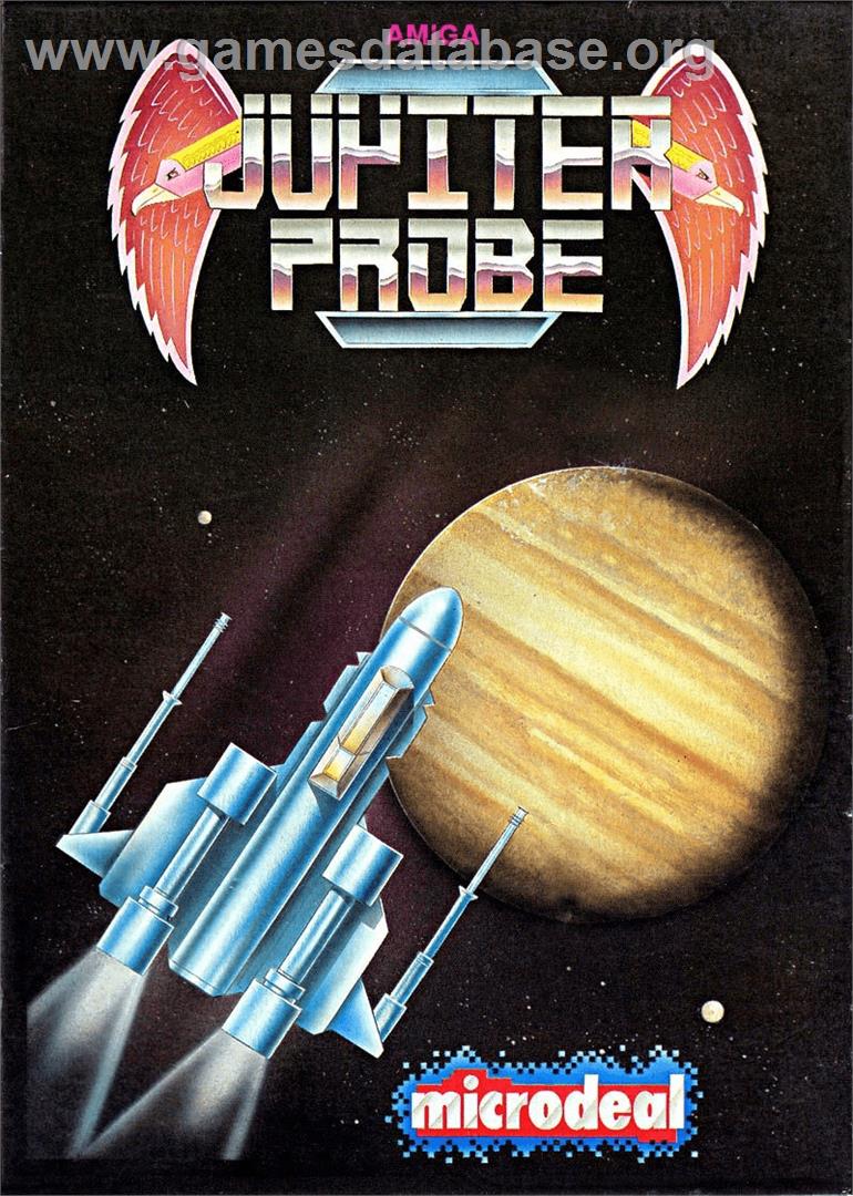 Jupiter Probe - Commodore Amiga - Artwork - Box