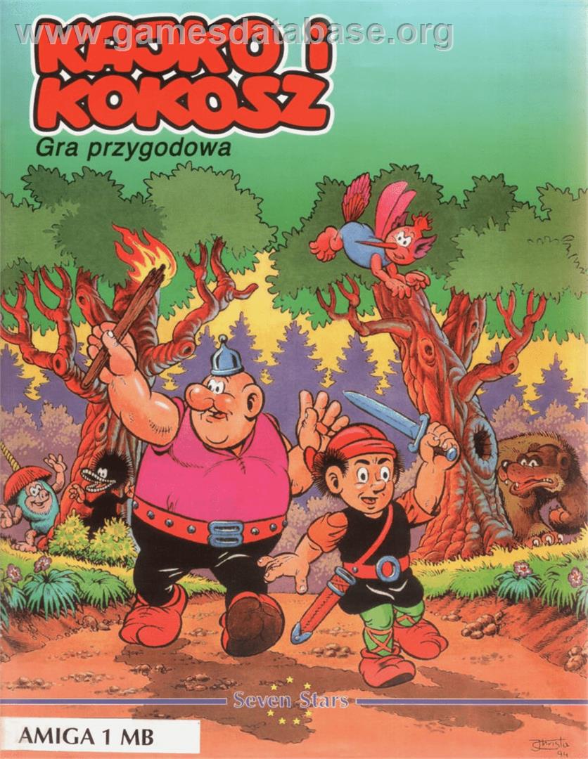 Kajko I Kokosz - Commodore Amiga - Artwork - Box
