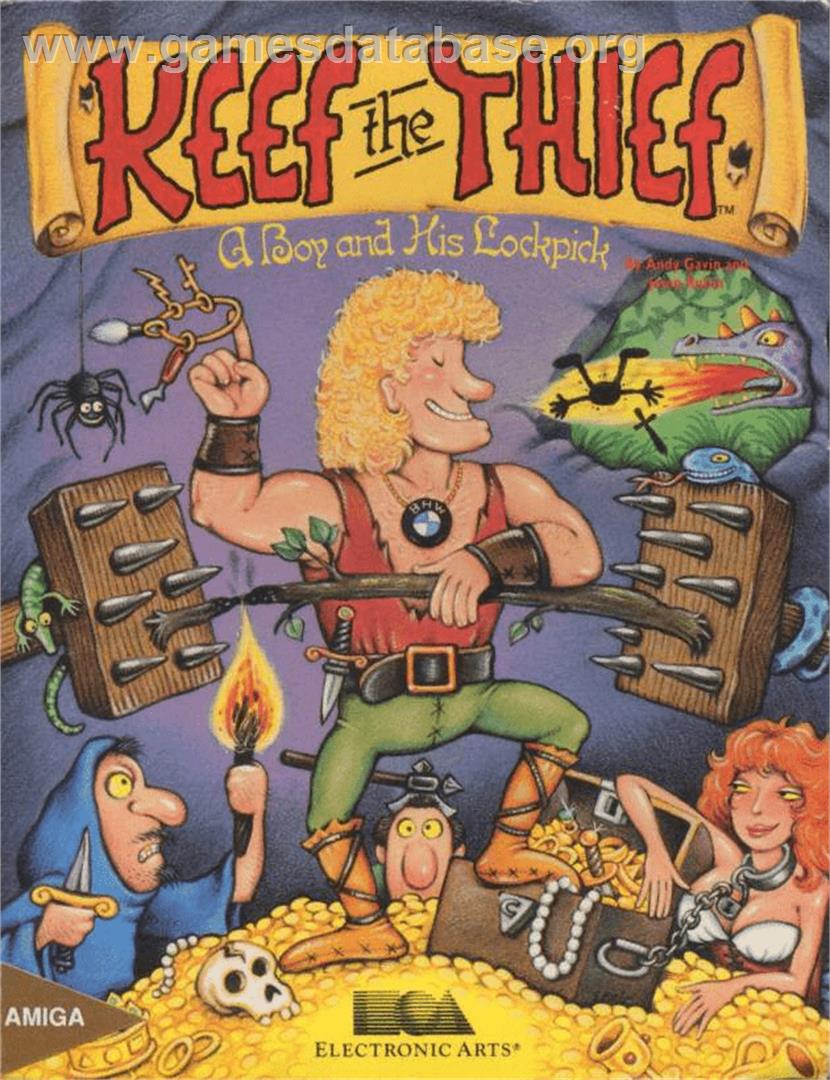 Keef the Thief: A Boy and His Lockpick - Commodore Amiga - Artwork - Box