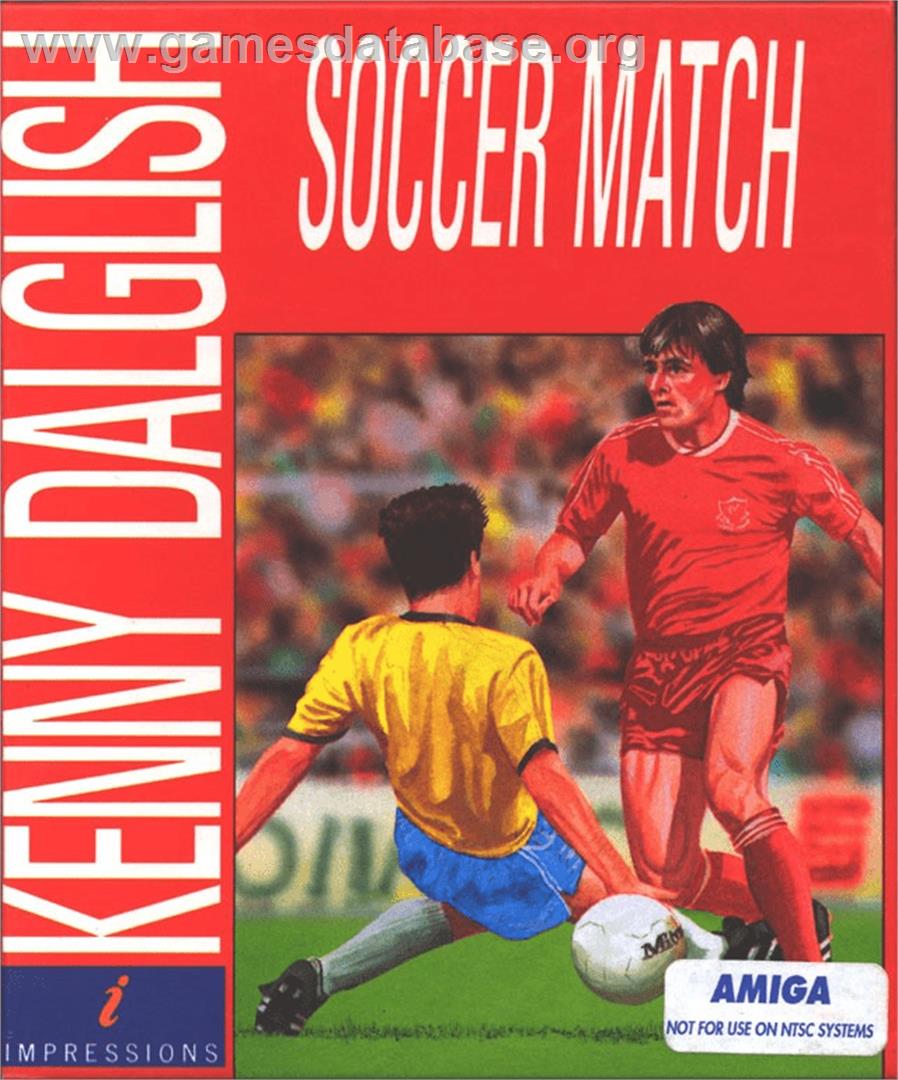 Kenny Dalglish Soccer Match - Commodore Amiga - Artwork - Box