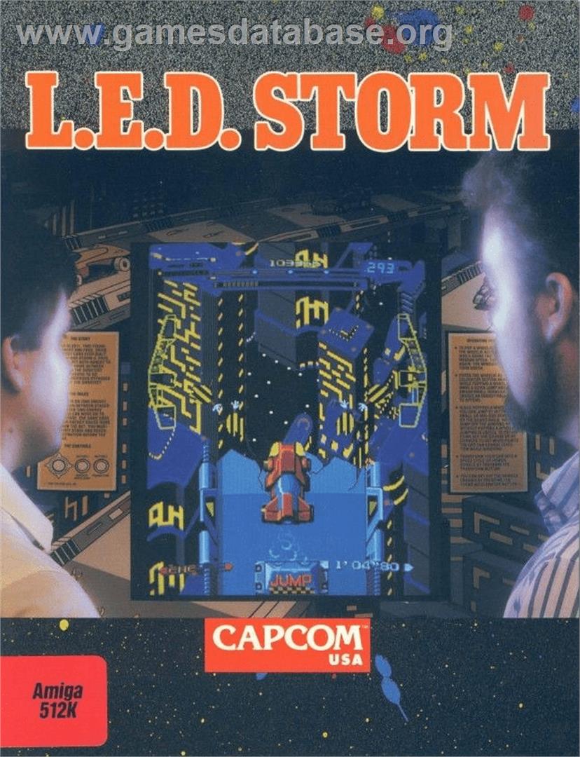 L.E.D. Storm - Commodore Amiga - Artwork - Box