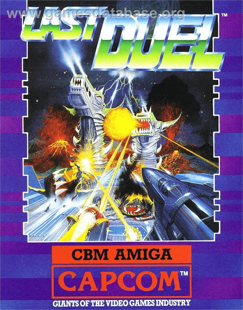Last Duel - Commodore Amiga - Artwork - Box