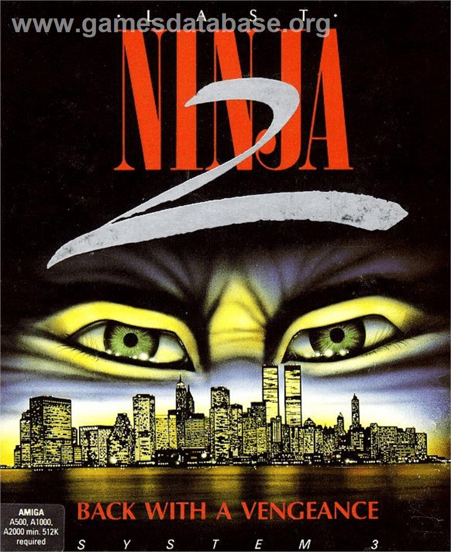 Last Ninja 2 - Commodore Amiga - Artwork - Box