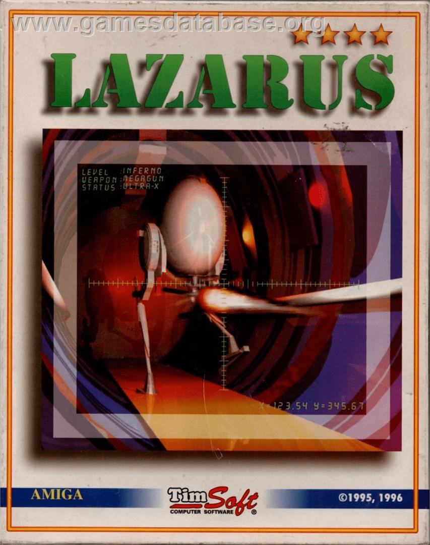 Lazarus - Commodore Amiga - Artwork - Box
