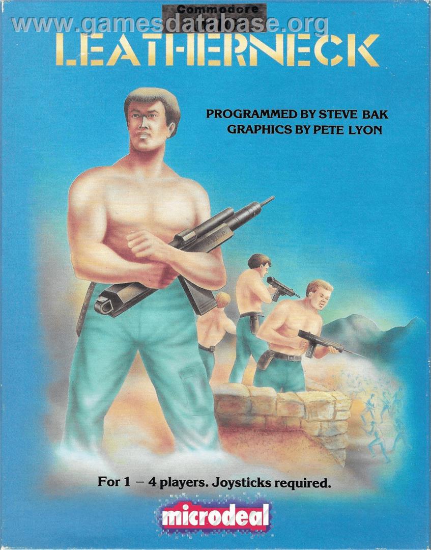 Leatherneck - Commodore Amiga - Artwork - Box