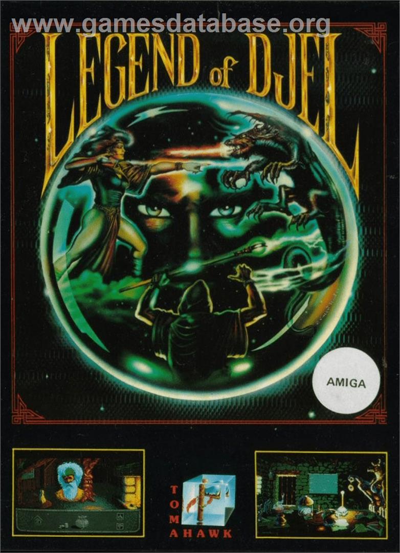 Legend Of Djel - Commodore Amiga - Artwork - Box