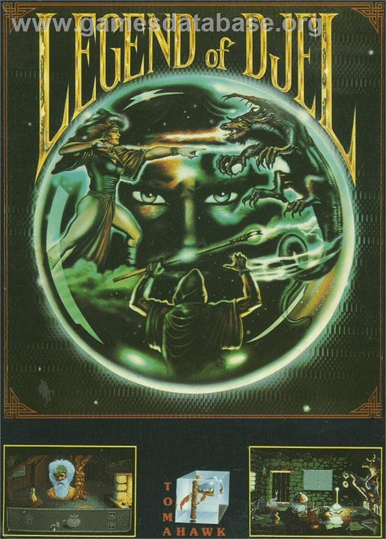 Legend of Djel - Commodore Amiga - Artwork - Box
