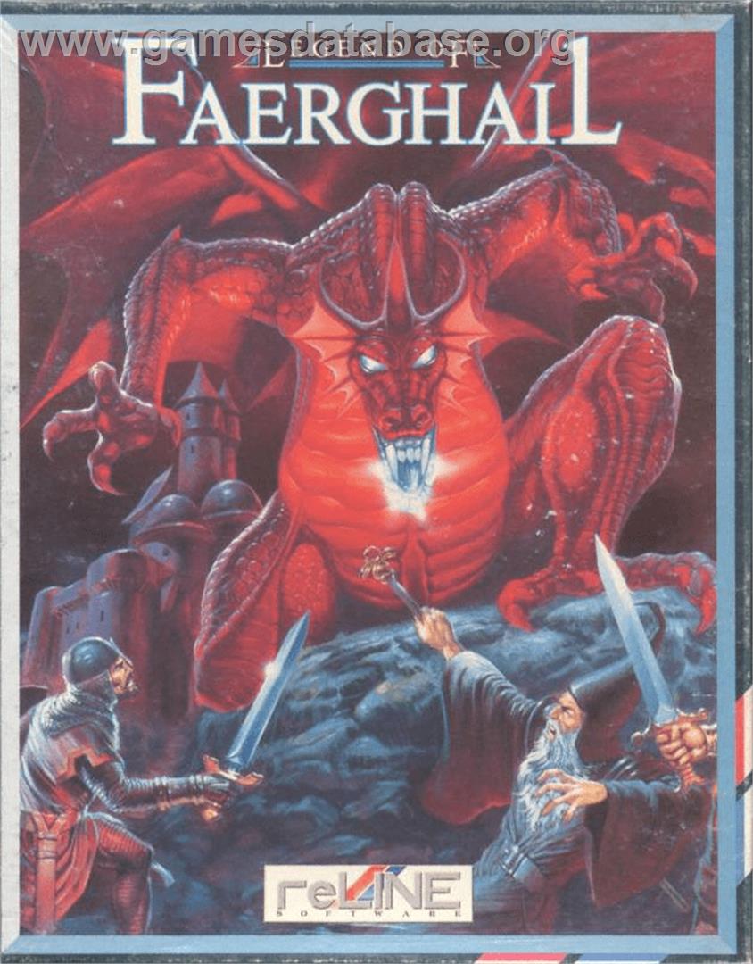 Legend of Faerghail - Commodore Amiga - Artwork - Box