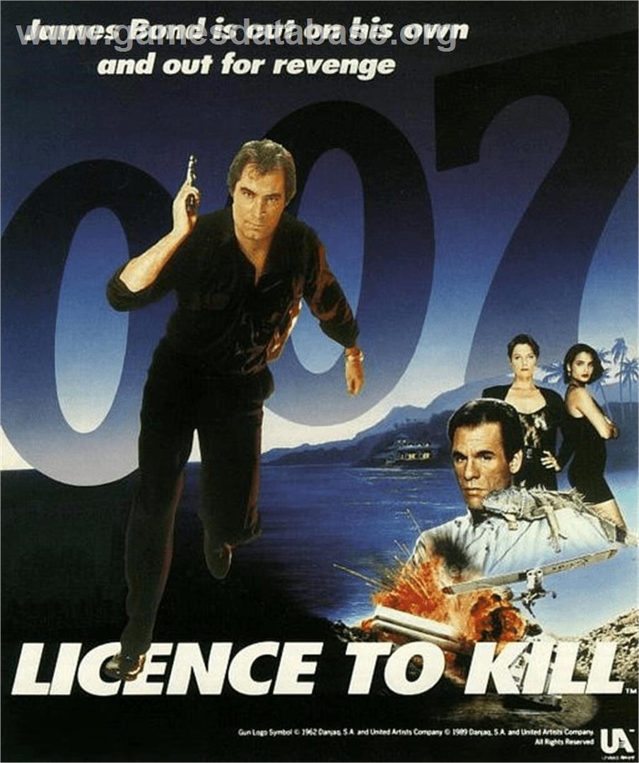 Licence To Kill - Commodore Amiga - Artwork - Box