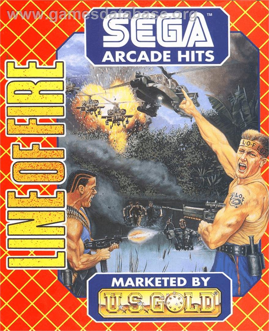 Line of Fire / Bakudan Yarou - Commodore Amiga - Artwork - Box