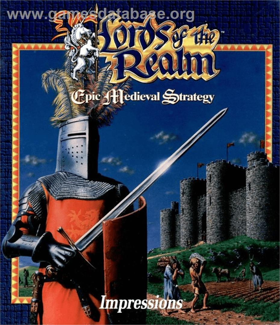 Lords of the Realm - Commodore Amiga - Artwork - Box