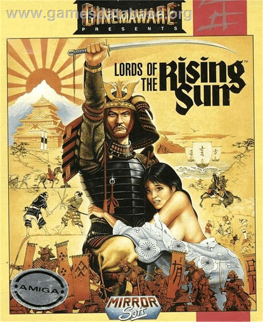 Lords of the Rising Sun - Commodore Amiga - Artwork - Box