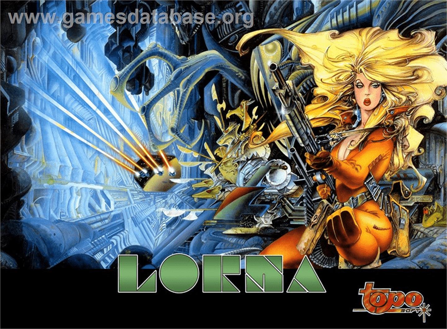 Lorna - Commodore Amiga - Artwork - Box