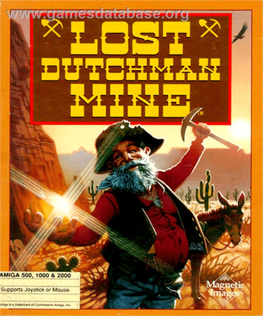Lost Dutchman Mine - Commodore Amiga - Artwork - Box