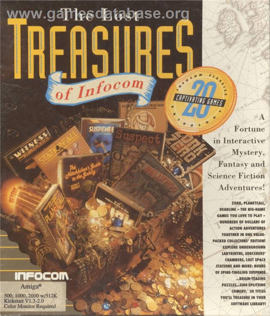 Lost Treasures of Infocom - Commodore Amiga - Artwork - Box