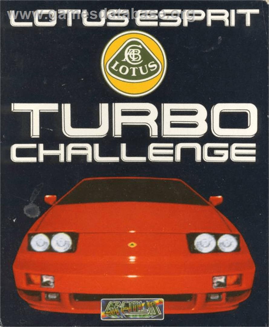 Lotus Esprit Turbo Challenge - Commodore Amiga - Artwork - Box