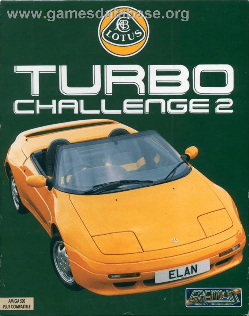 Lotus Turbo Challenge 2 - Commodore Amiga - Artwork - Box
