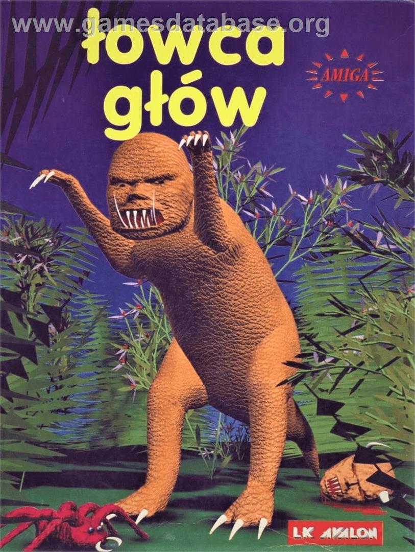 Lowca glów - Commodore Amiga - Artwork - Box