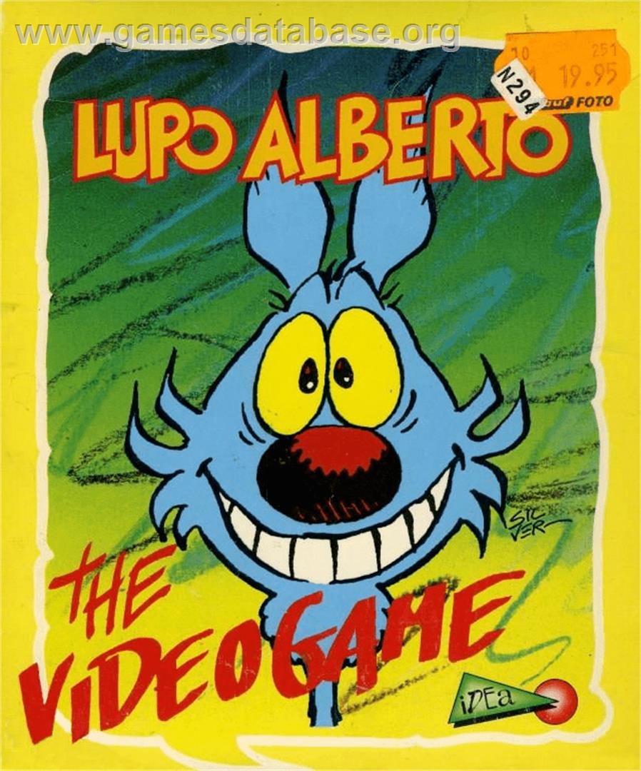 Lupo Alberto: The VideoGame - Commodore Amiga - Artwork - Box