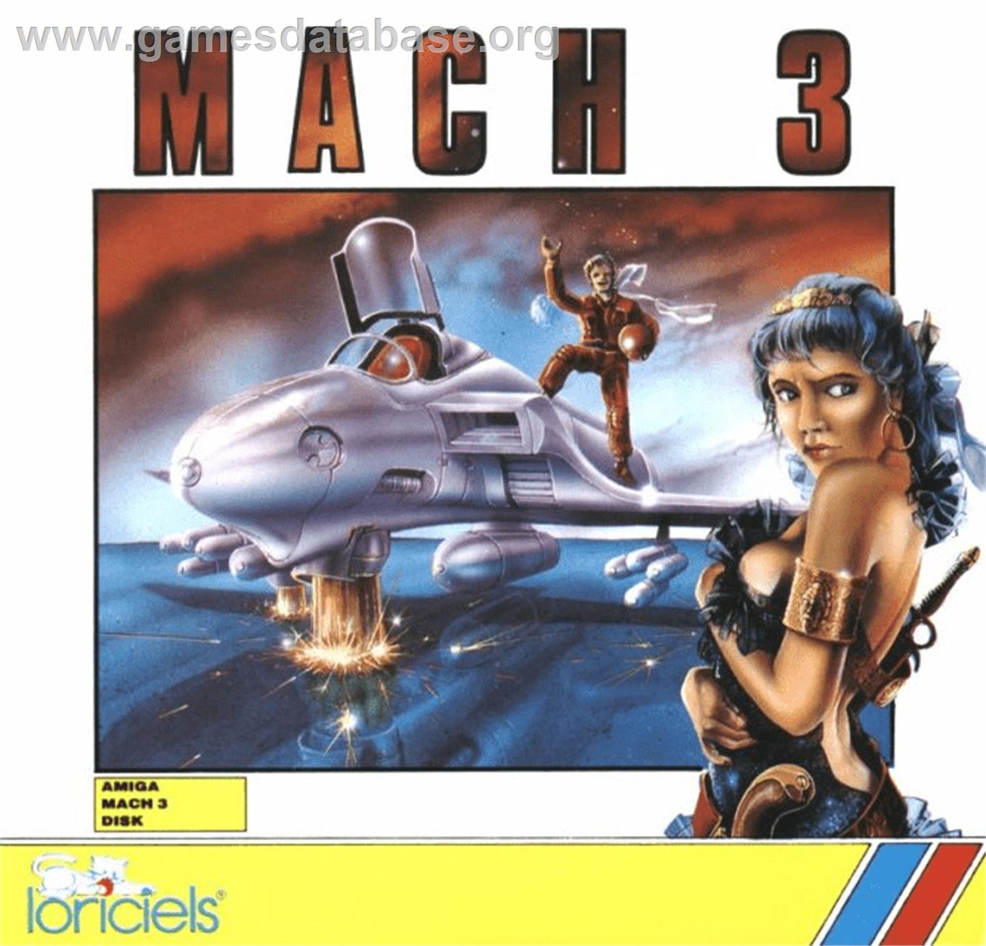 Mach 3 - Commodore Amiga - Artwork - Box